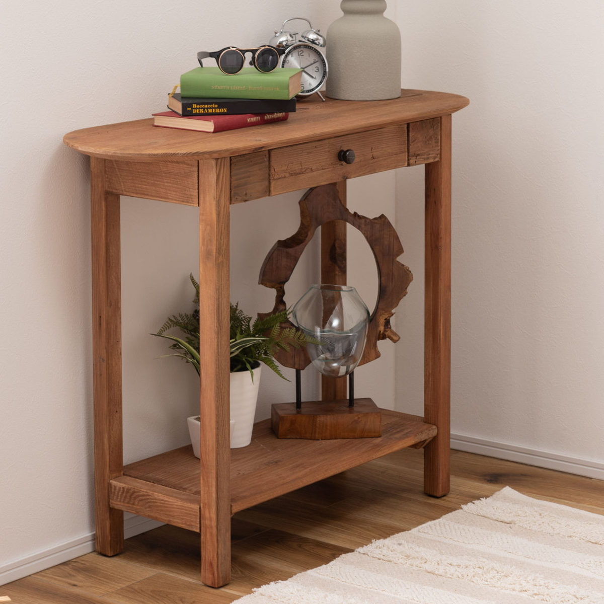 ヴィンテージ　木製サイドテーブル　引き出し付き ヴィンテージ 木製サイドテーブル 引き出し付き1 ビンテージ 木製