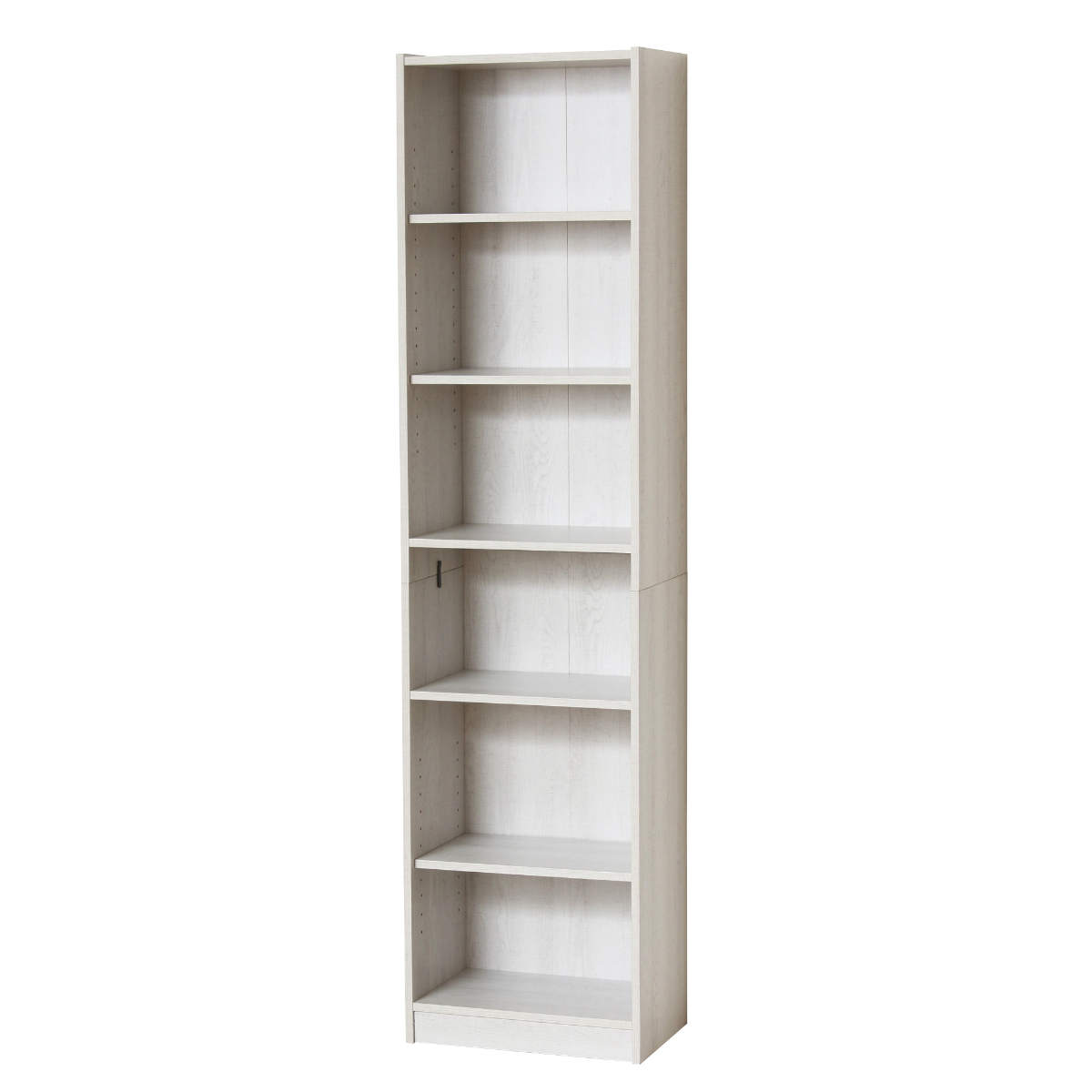 (17日まで)本棚 書棚 ラック ほぼ新品(組立のみ) クロシオ 文庫本 本棚 幅45cm 高さ180cm 工具不要 簡単組立 （ ラック