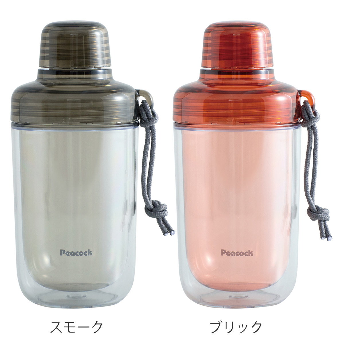 ピーコック魔法瓶工業 ウォーターボトル クリアボトル アクティブ