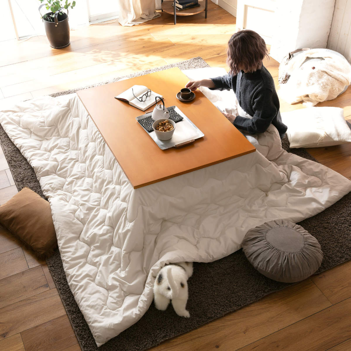 こたつ掛け布団 正方形 Fab the Home 200×200cm カバーなし使用可能 こたつ掛け布団 正方形 Fab the Home 200×200cm カバーなし使用可能