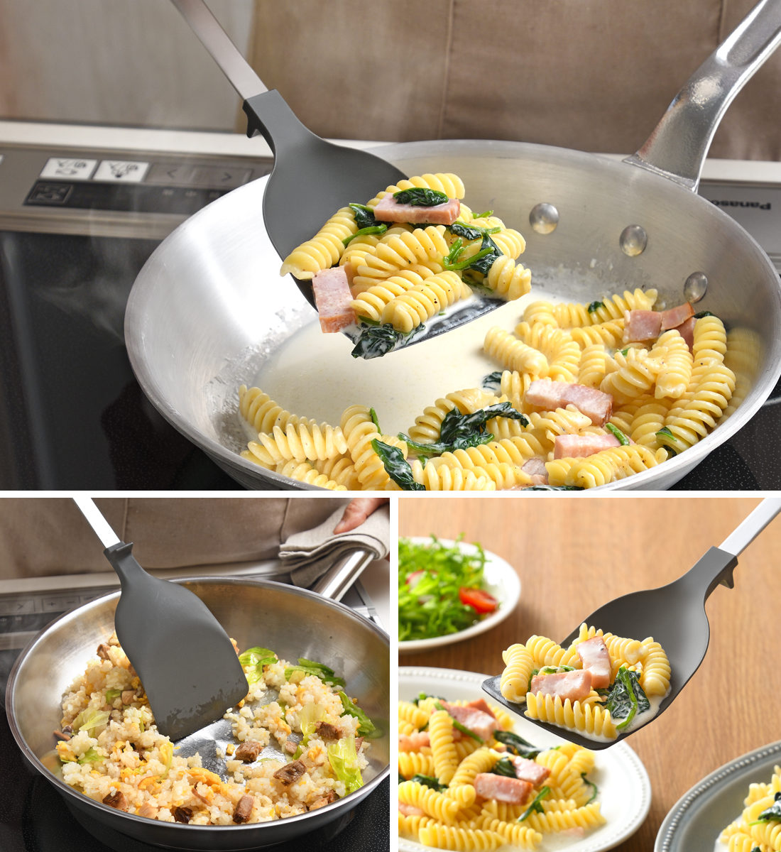 レイエ leye ヘラ ナイロン製 すくえるターナー 食洗機対応 日本製