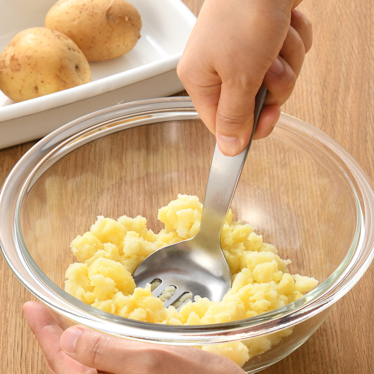 レイエ leye マッシャーフォーク ステンレス製 食洗機対応 日本製