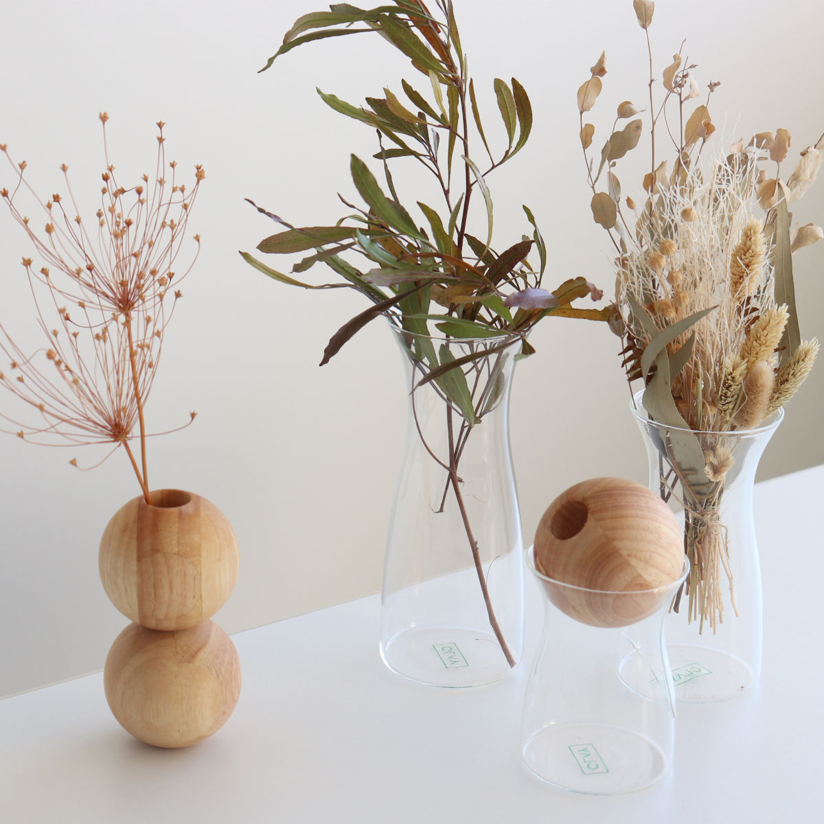 花瓶 visco ビスコ 直径7×高さ17cm M フラワーベース （ 花ビン 花びん