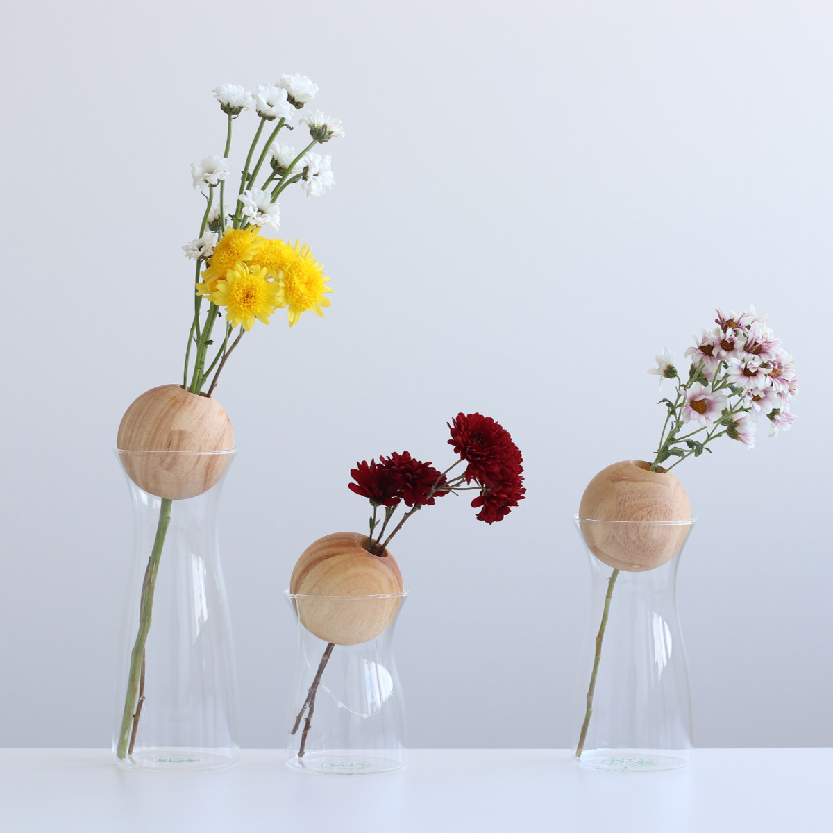 花瓶 visco ビスコ 直径7×高さ17cm M フラワーベース （ 花ビン 花びん