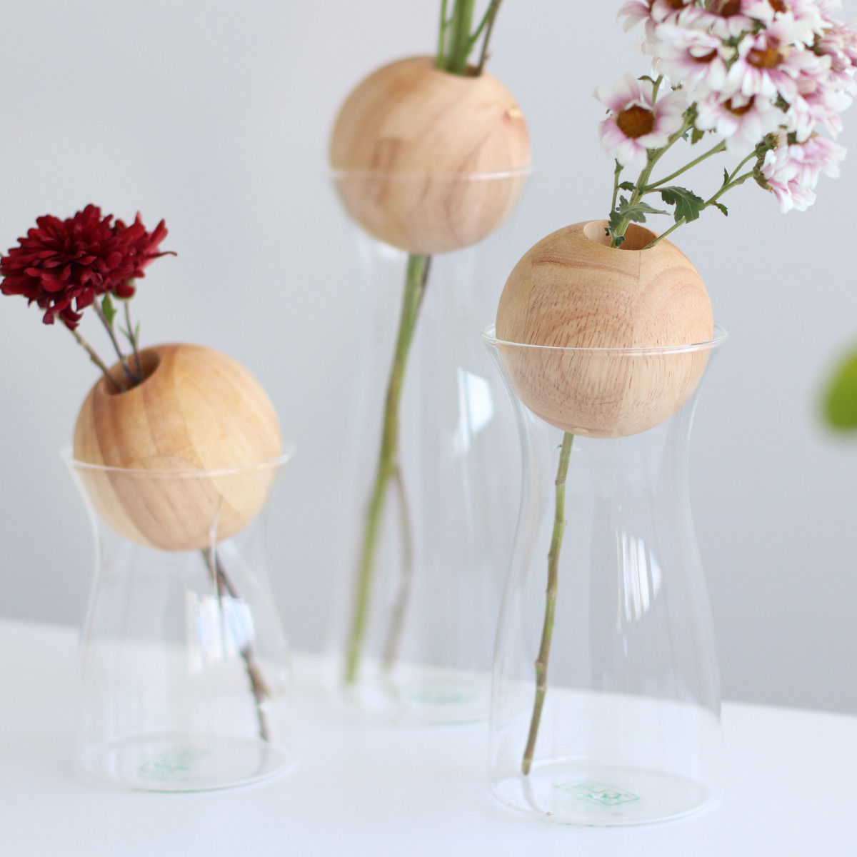 花瓶 visco ビスコ 直径7×高さ17cm M フラワーベース （ 花ビン 花びん