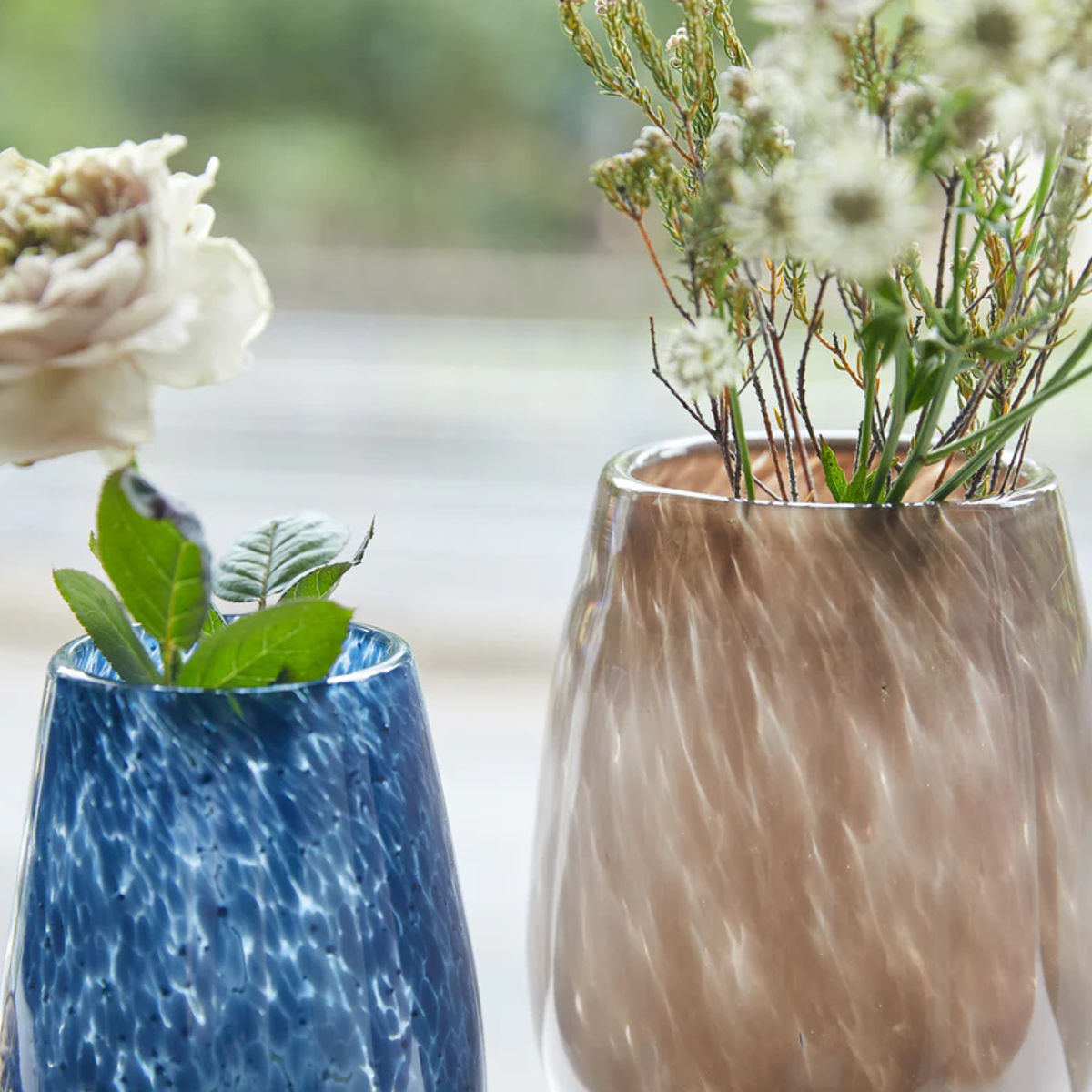 Clay（クレイ） 花瓶 souffle スフレ 直径12.5×高さ17cm フラワー