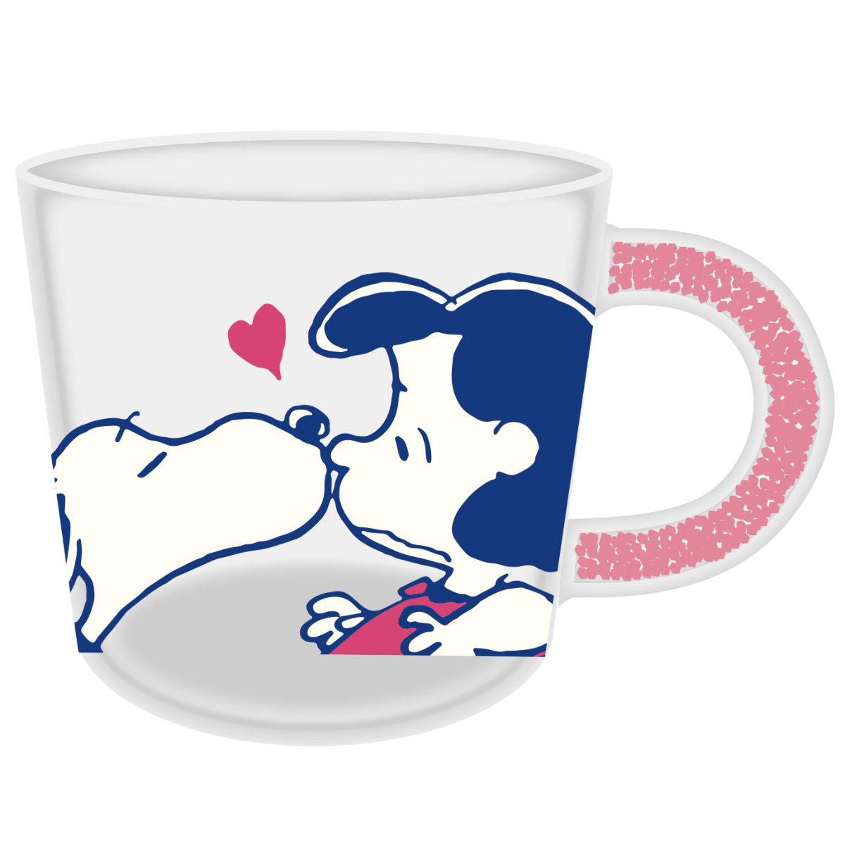 大西賢製販 マグカップ 390ml スヌーピー PEANUTS 耐熱ガラス （ 耐熱