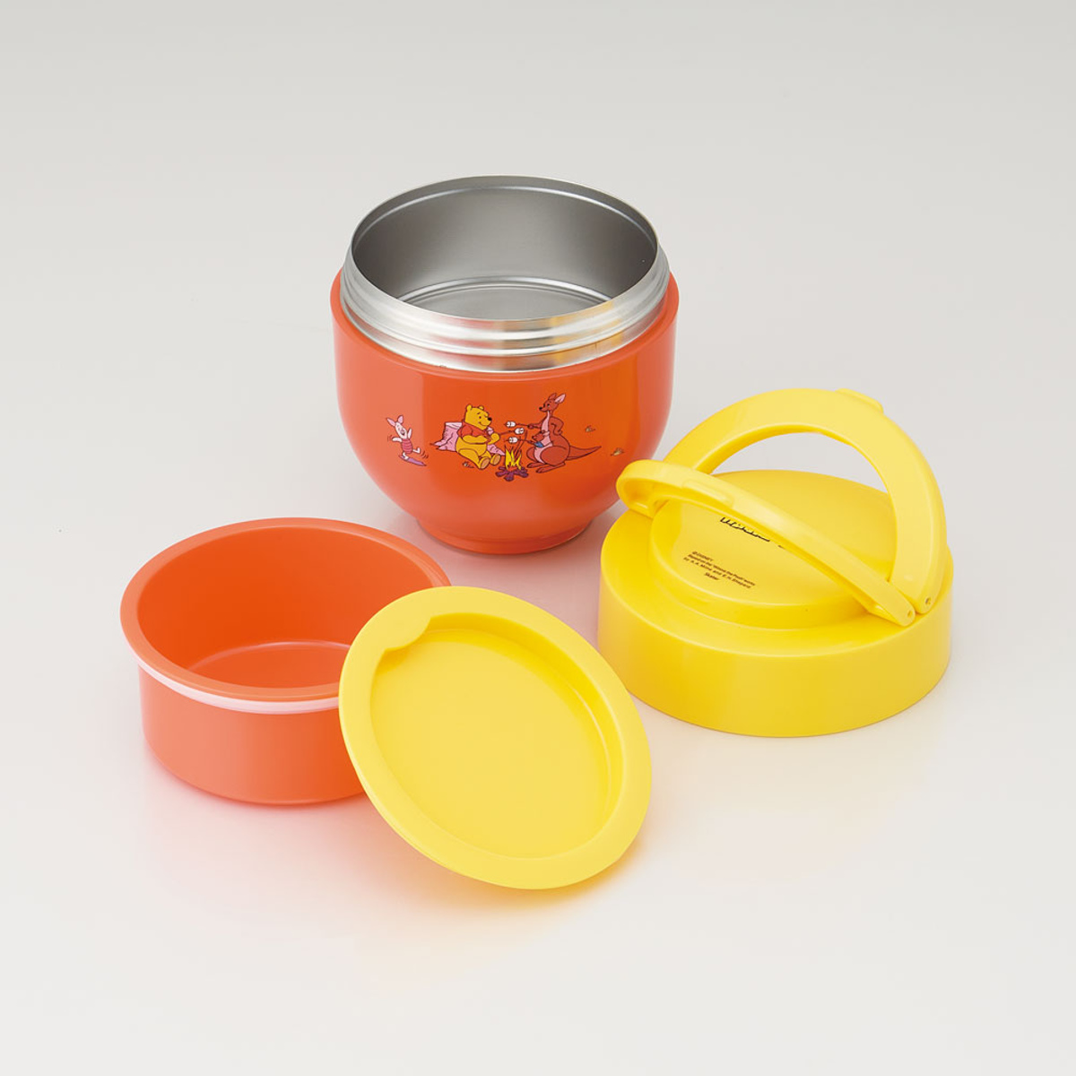 保温ジャー　引き取り限定 スケーター 弁当箱 保温 折りたたみハンドル付保温ジャー 540ml