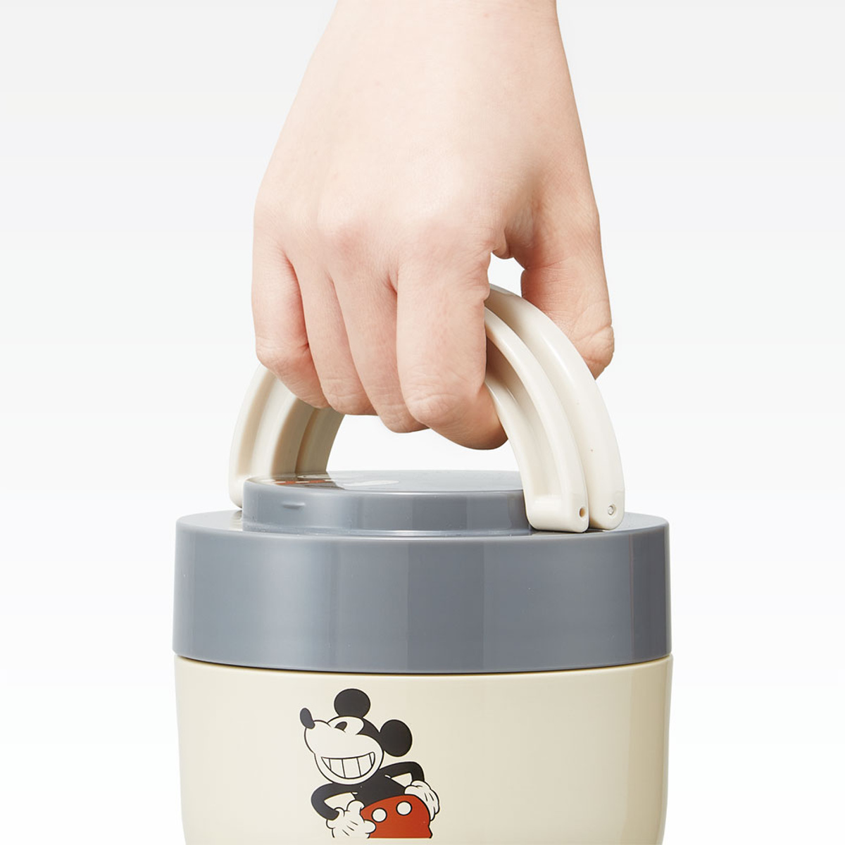 スケーター 弁当箱 保温 折りたたみハンドル付保温ジャー 540ml