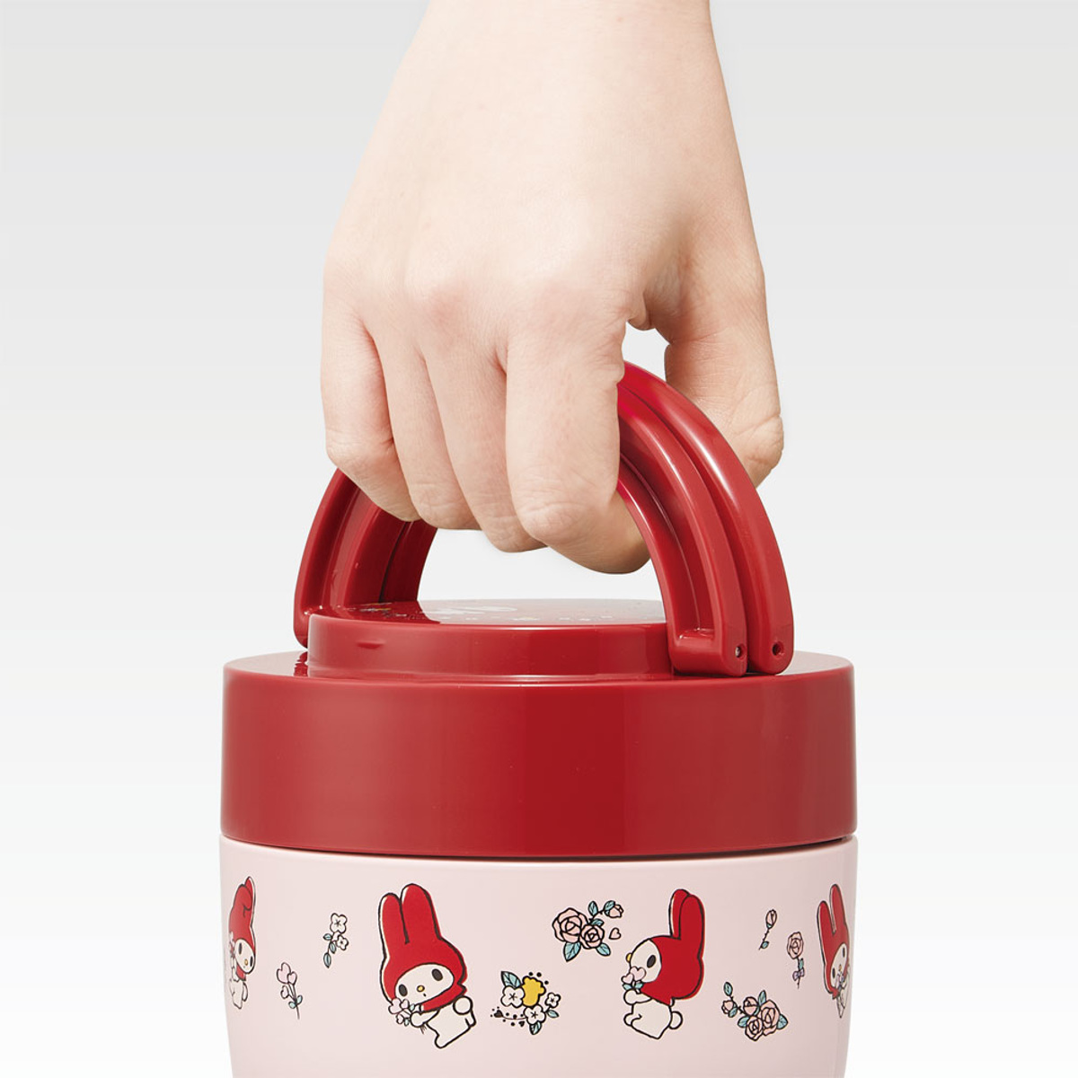 スケーター 弁当箱 保温 折りたたみハンドル付保温ジャー 540ml