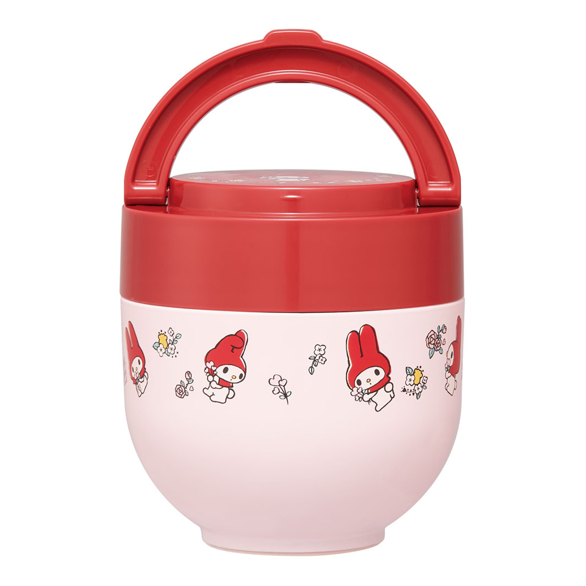 スケーター 弁当箱 保温 折りたたみハンドル付保温ジャー 540ml