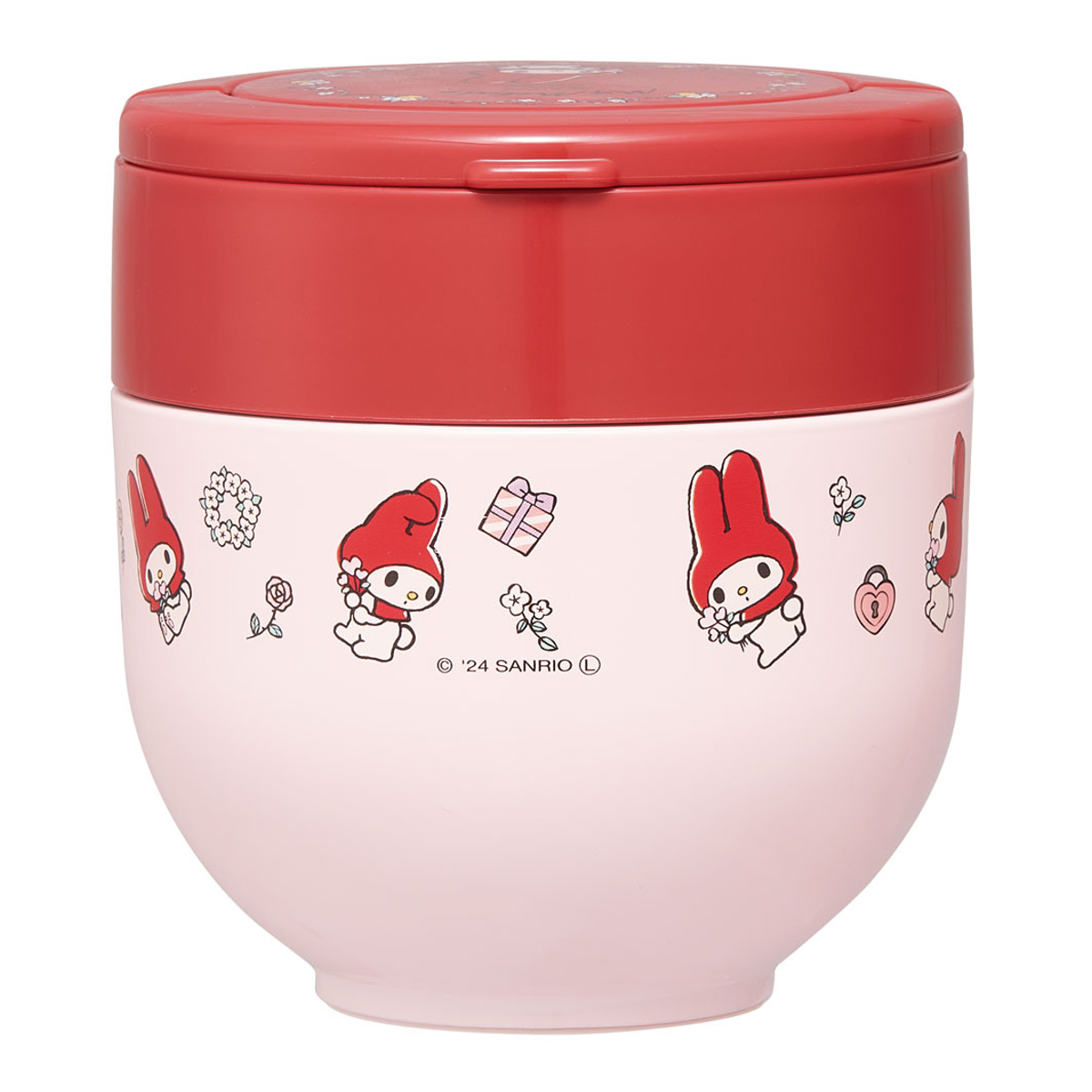 スケーター 弁当箱 保温 折りたたみハンドル付保温ジャー 540ml