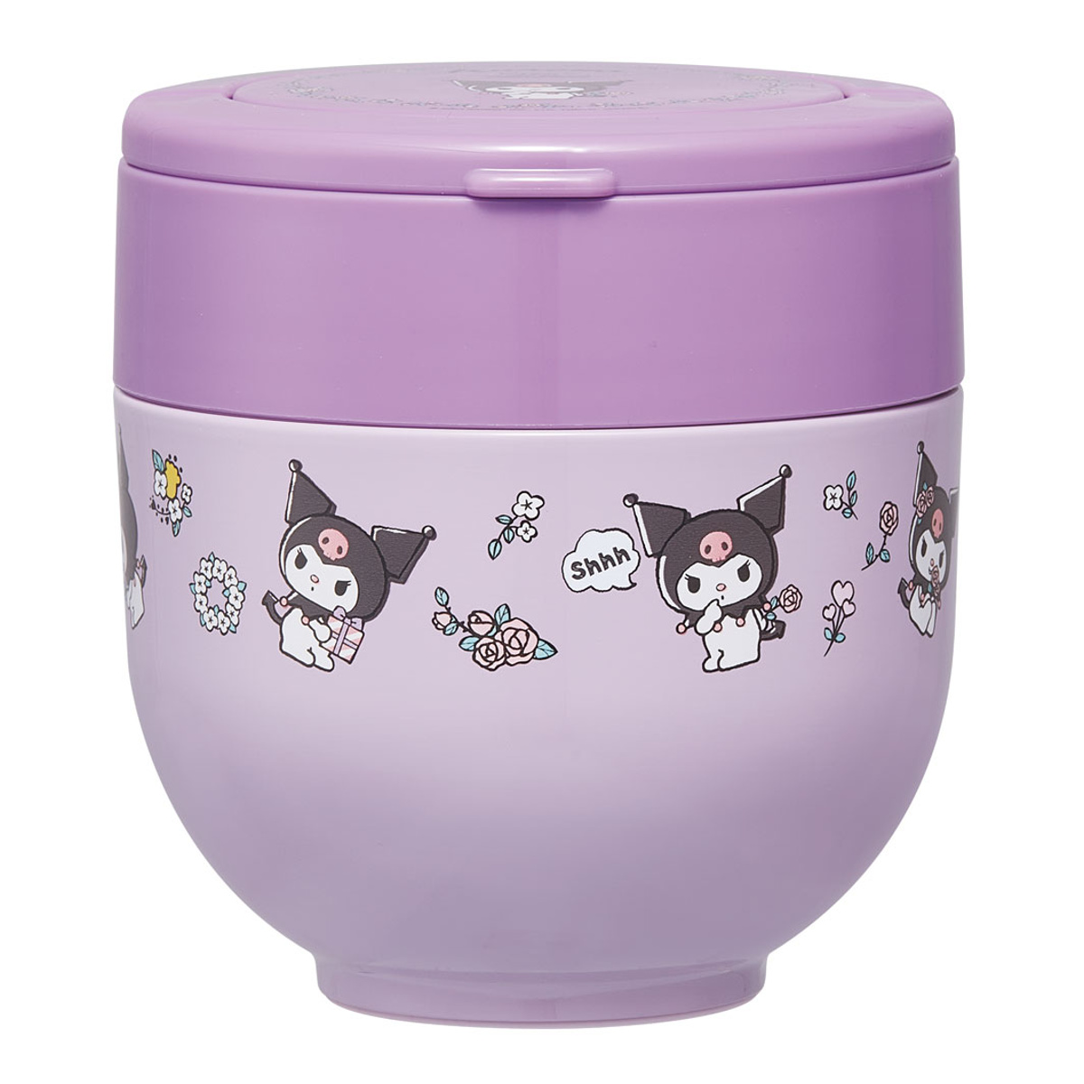 【レア未使用品】ノベルティ☆お弁当用☆保冷&保温ジャーポット5点セット(黒×白) スケーター 弁当箱 保温 折りたたみハンドル付保温ジャー 540ml クロミ