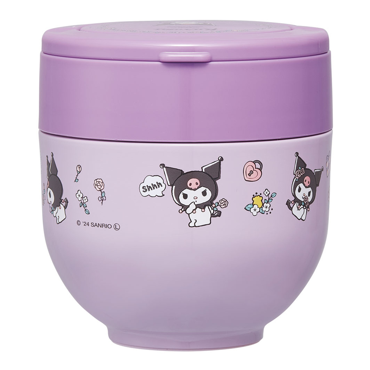 スケーター 弁当箱 保温 折りたたみハンドル付保温ジャー 540ml クロミ