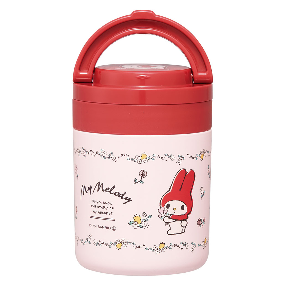 スケーター スープジャー 折りたたみハンドル付デリカポット 300ml