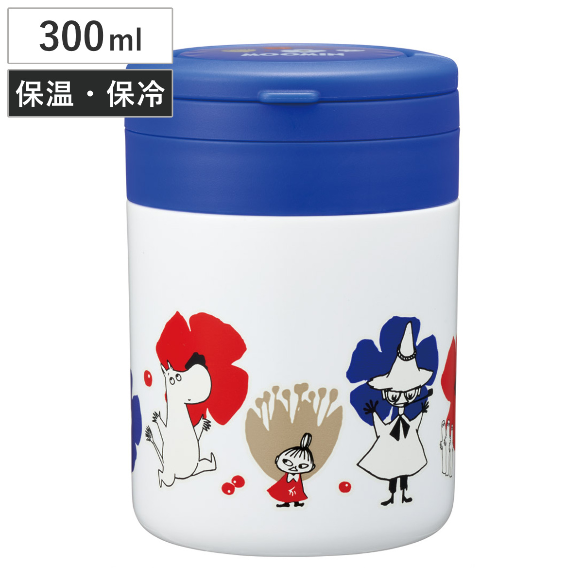 スケーター スープジャー 折りたたみハンドル付デリカポット 300ml