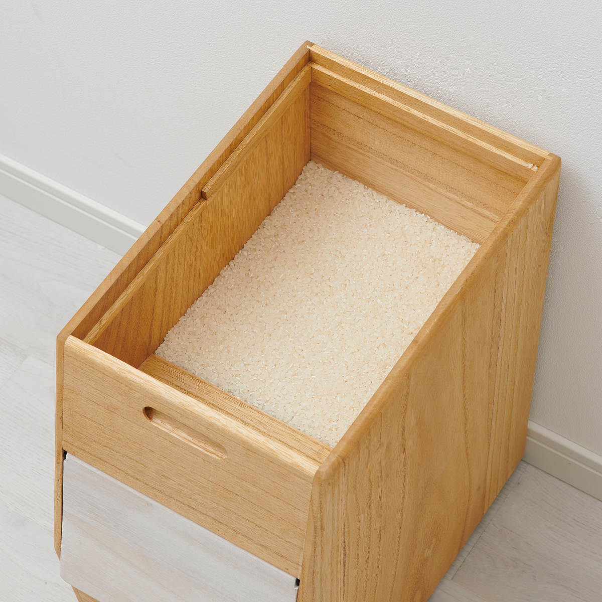 OSMAC 米びつ 20kg KIRISAI 桐のこめ櫃 （ 桐 天然木 日本製 調湿 一合