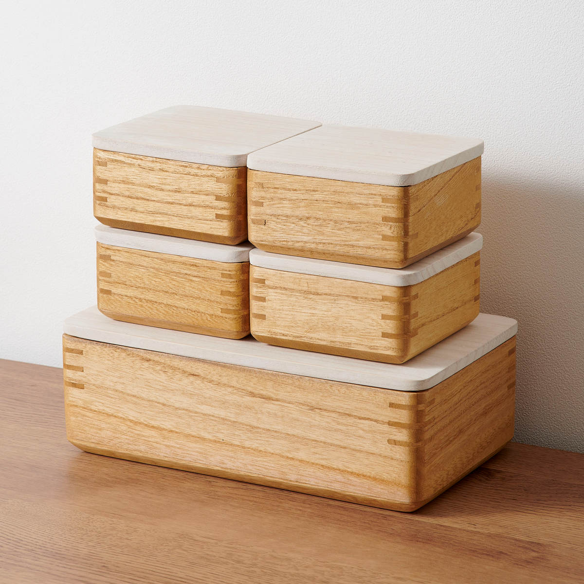 OSMAC おひつ KIRISAI 桐のレンジでお櫃 （ 桐 しゃもじ付き 日本製 調