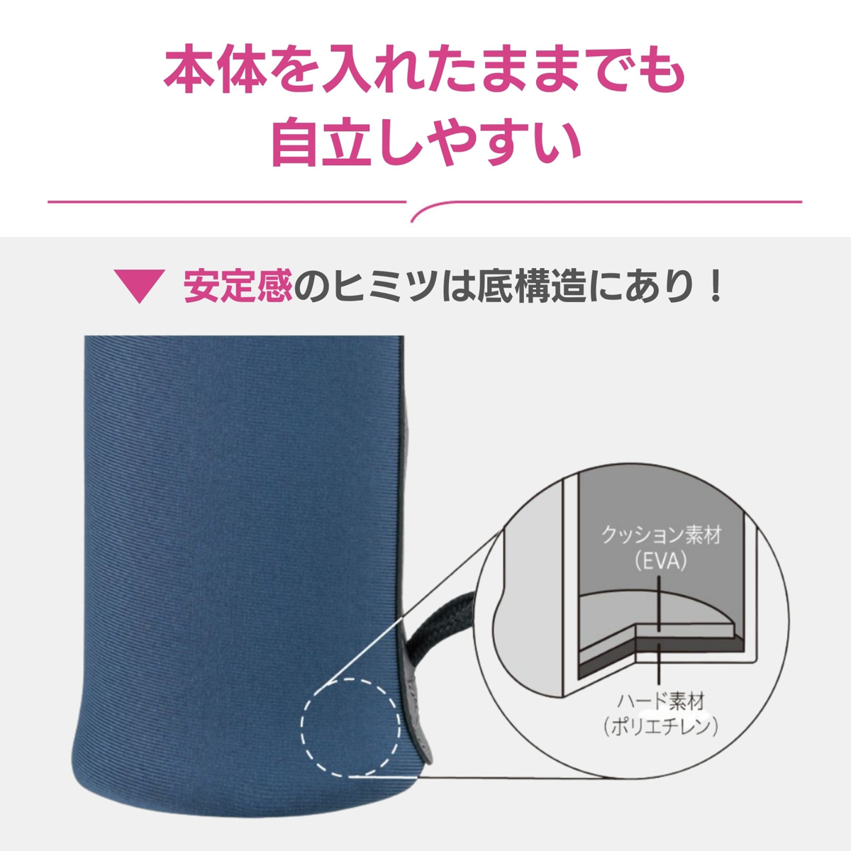 象印（ZOJIRUSHI） ステンレスボトルカバー Mサイズ 480ml専用
