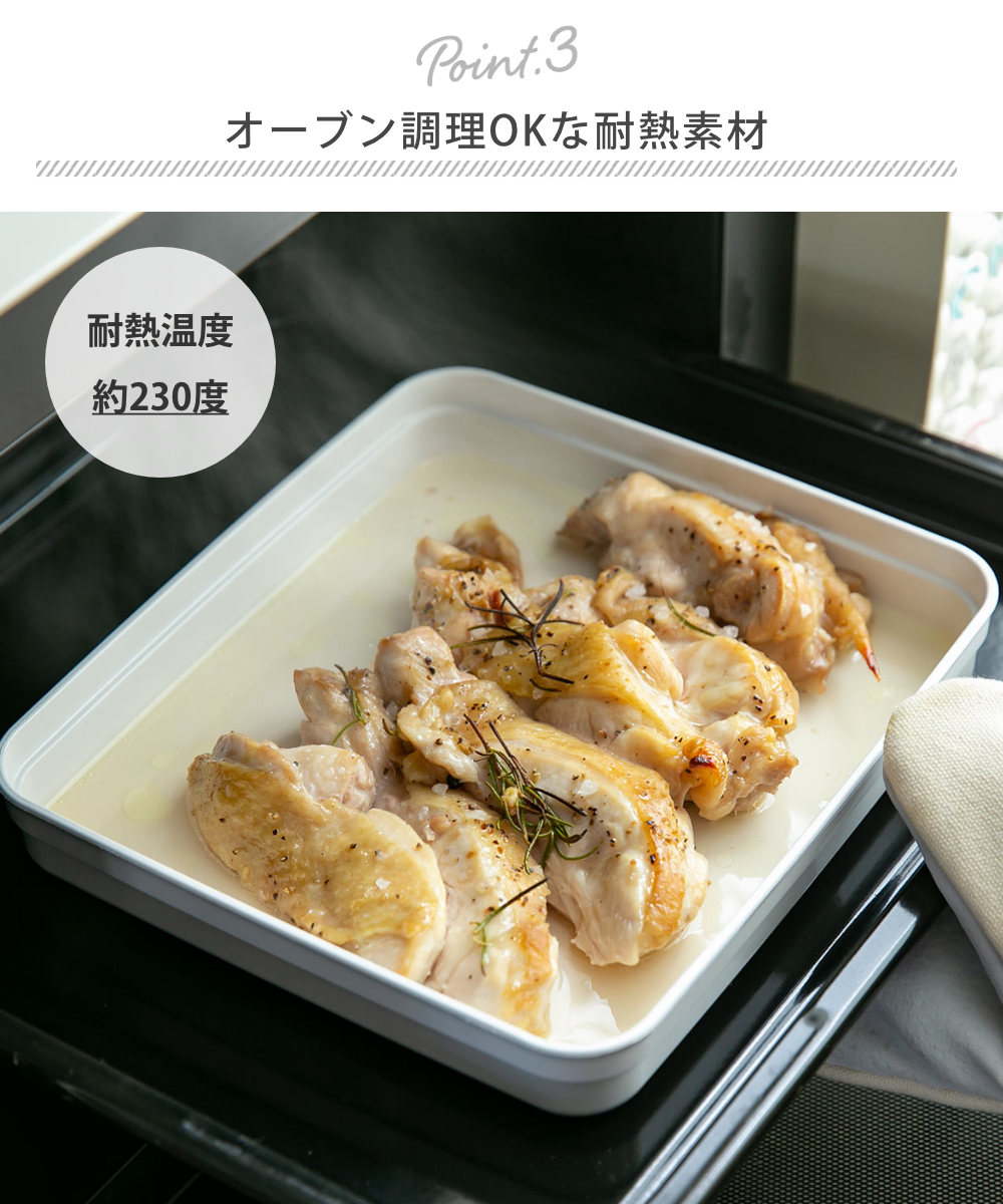 岩谷マテリアル 特典付き レンジ調理器 オーブン調理 耐熱 保存容器 6
