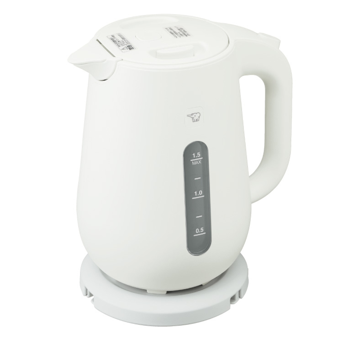 象印（ZOJIRUSHI） 電気ケトル 1.5L 安全設計 空だき防止 メーカー保証