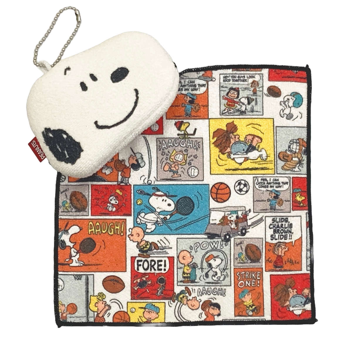 スマホクリーナー スヌーピー 変身 マスコット クリーナー フック付