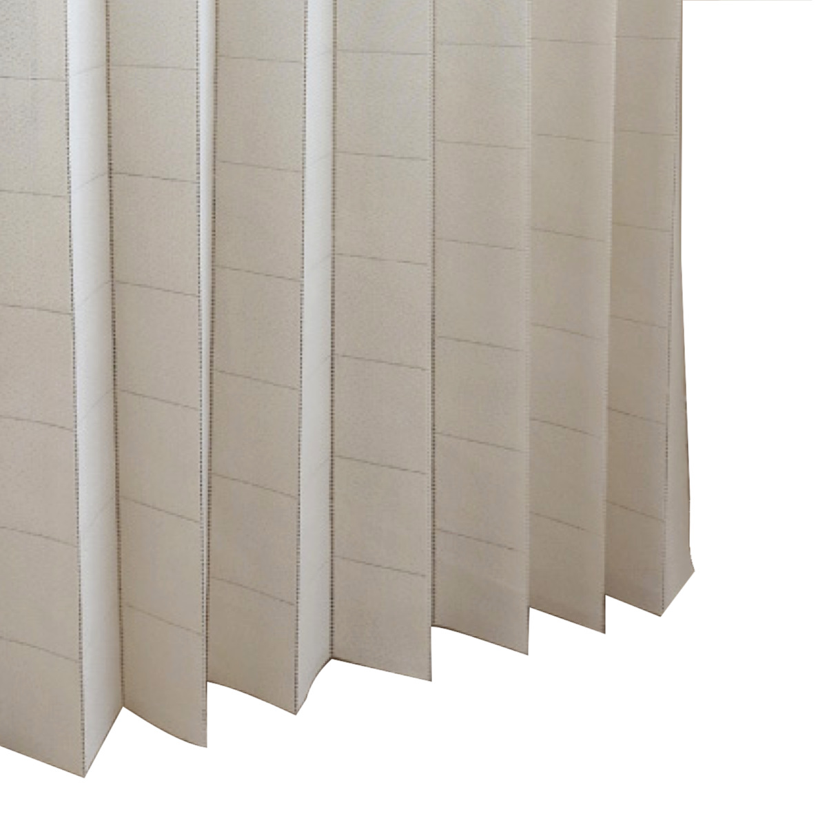 アコーディオンカーテン ドット柄 フリーカット 150×250cm （ 間仕切り