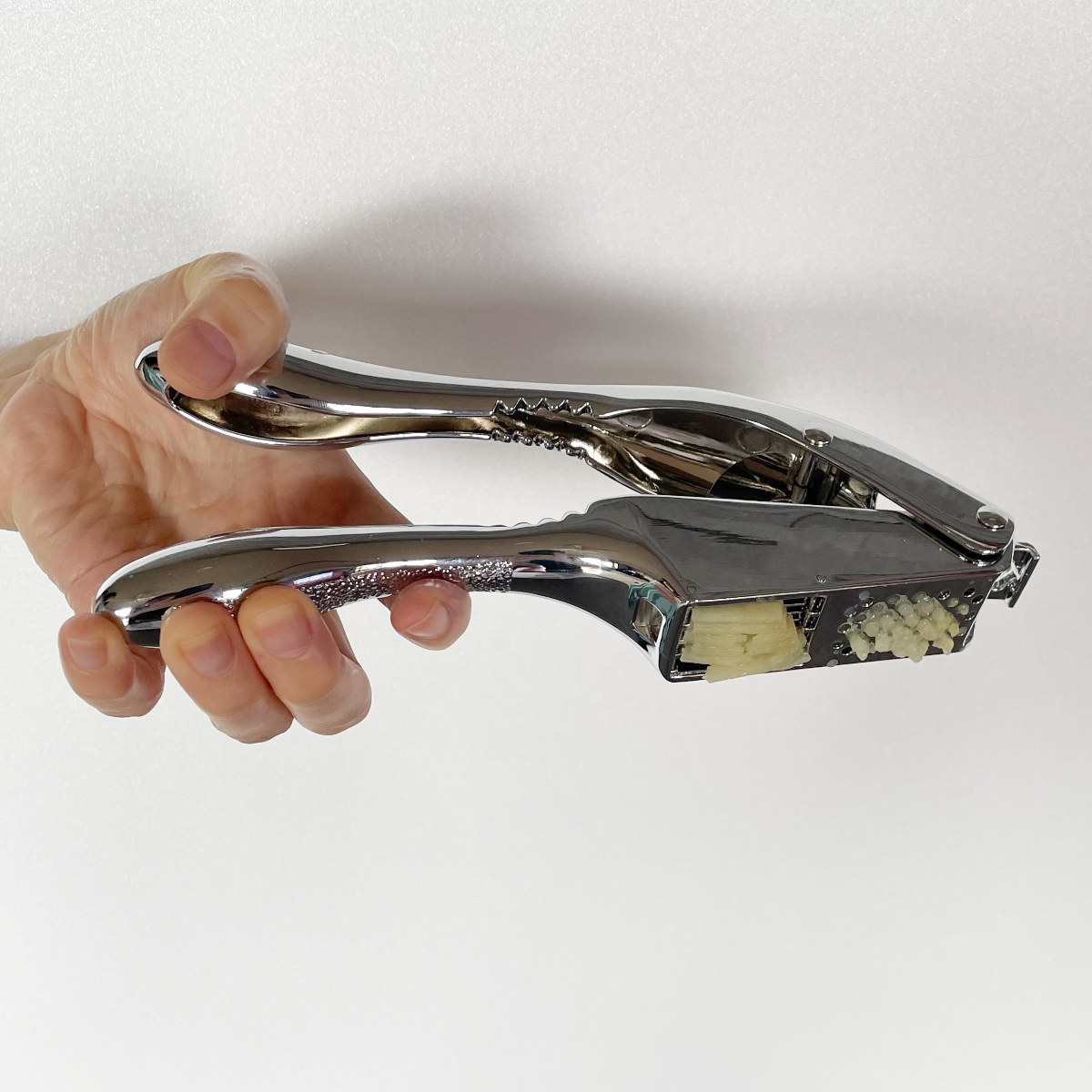 ニンニク生姜プレス＆スライサー Felio アルミ製 （ フェリオ にんにく