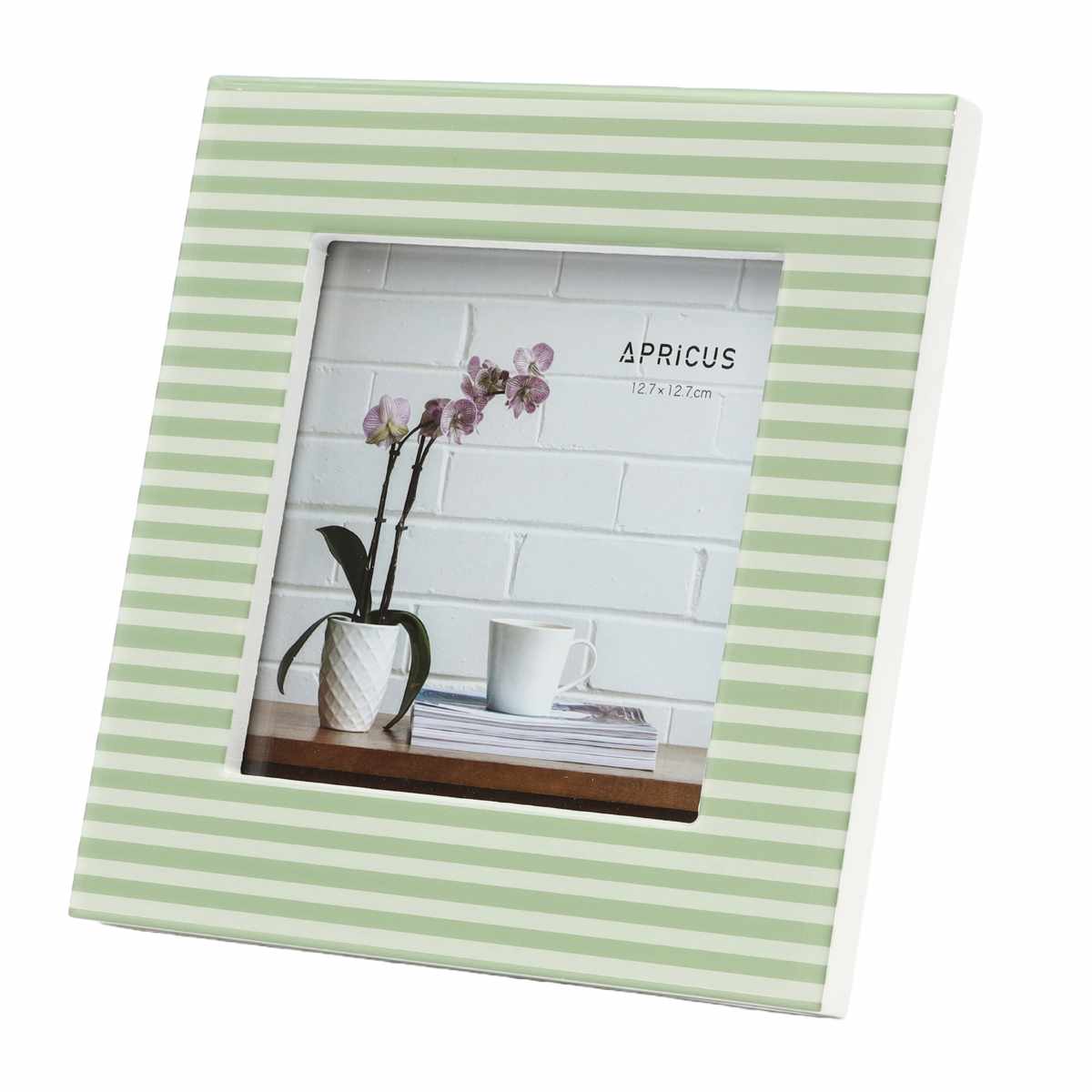 フォトフレーム アプリクス 19×19cm スクエア グリーン （ フォト