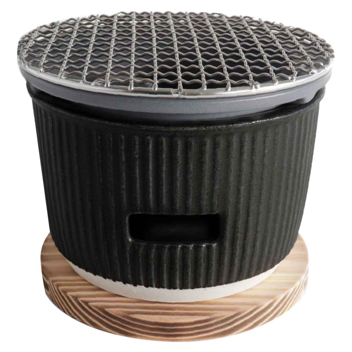 LOLO（ロロ） 炭焼きグリル 小 陶器 日本製 The Chef 卓上コンロ 七輪