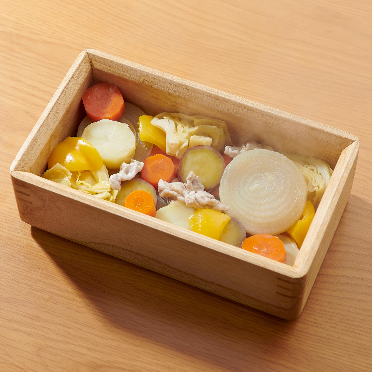 OSMAC 電子レンジ蒸し器 KIRISAI 木製 桐のレンジでむし鉢 日本製