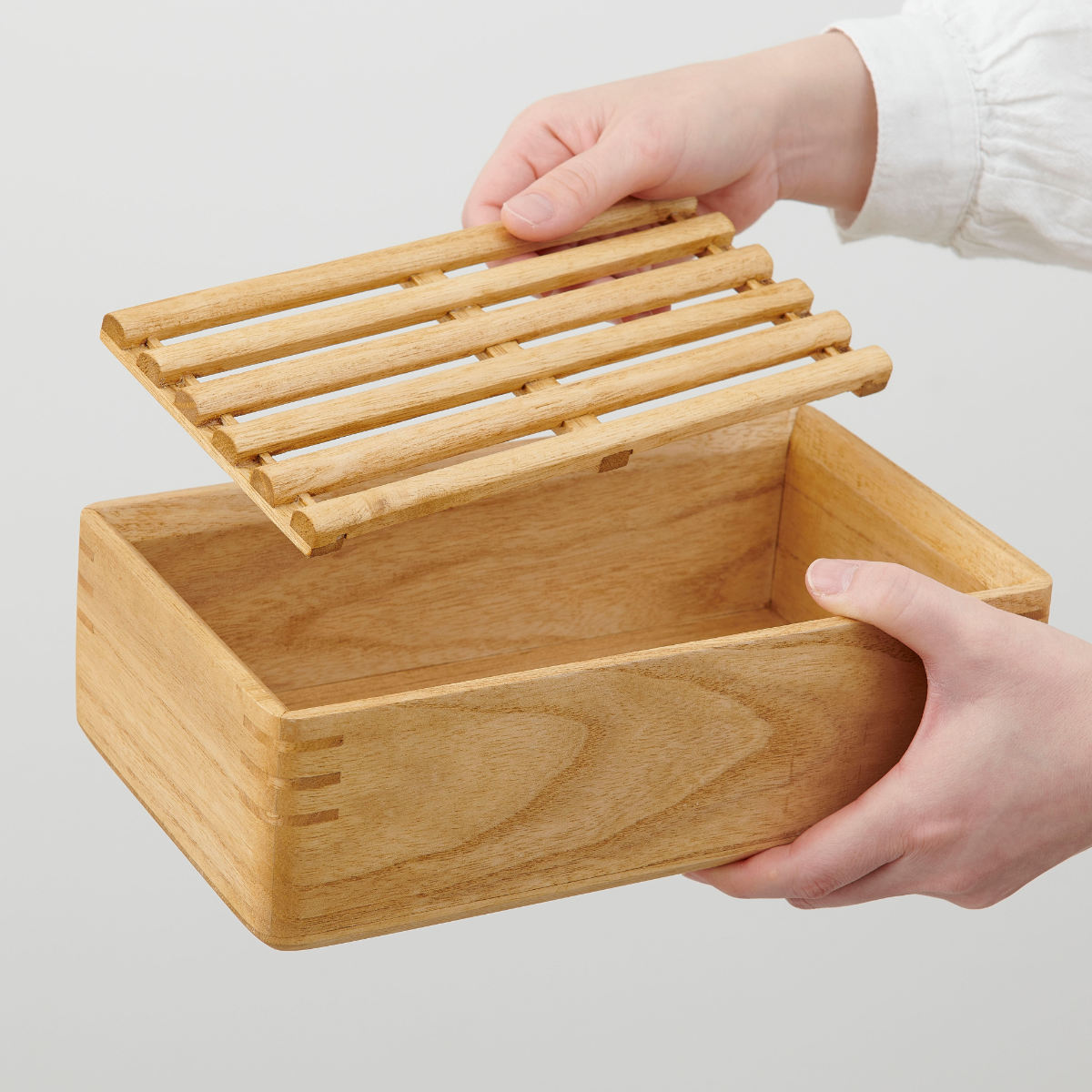 OSMAC 電子レンジ蒸し器 KIRISAI 木製 桐のレンジでむし鉢 日本製