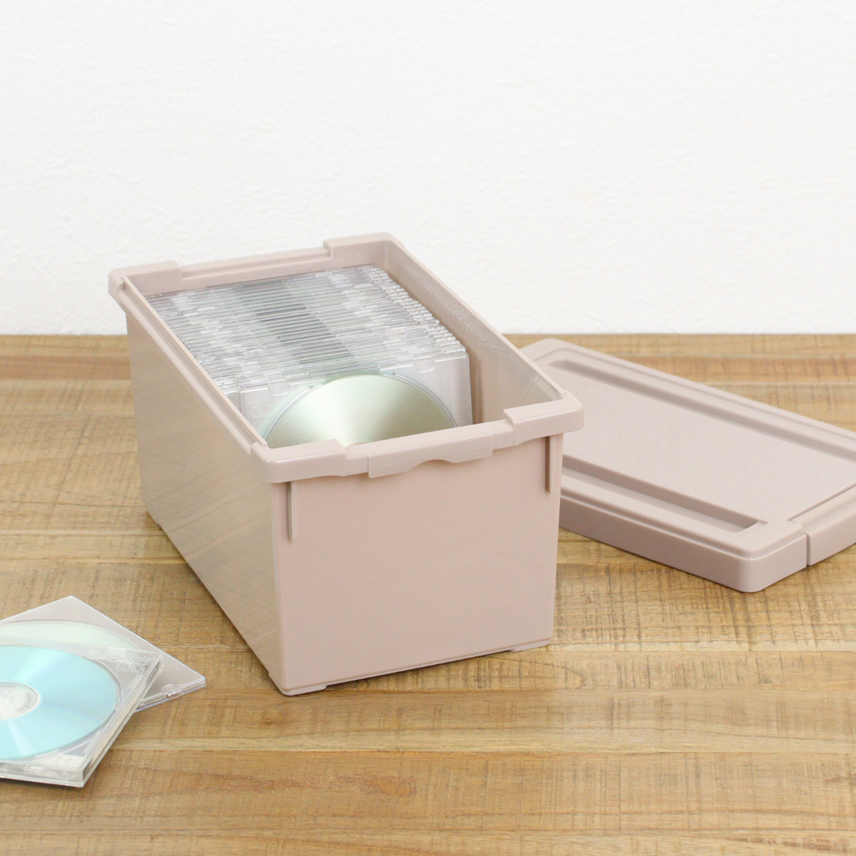 CDケース 置物 小物入れ いれと庫 収納ケース CD interior S 18個セット 幅17.5×奥行30×高さ