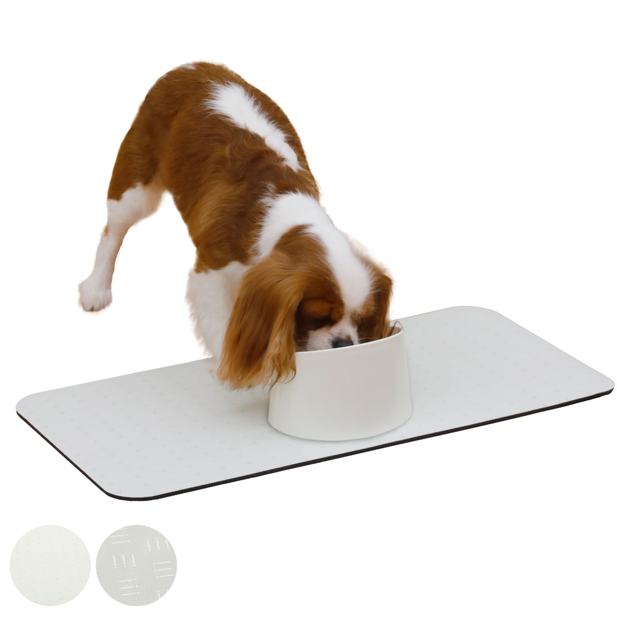 ペットマット 60×30cm 吸水 ランチョンマット 犬 猫 （ ペット用 ペット マット 犬用 猫用 洗える 滑り止め 食事マット 汚れ防止 ）