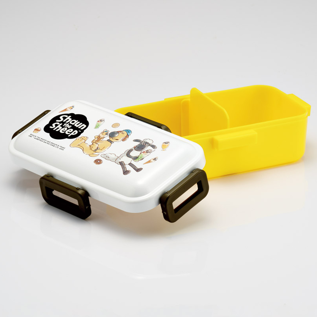 スケーター 弁当箱 1段 530ml 抗菌ふわっと弁当箱 ひつじのショーン
