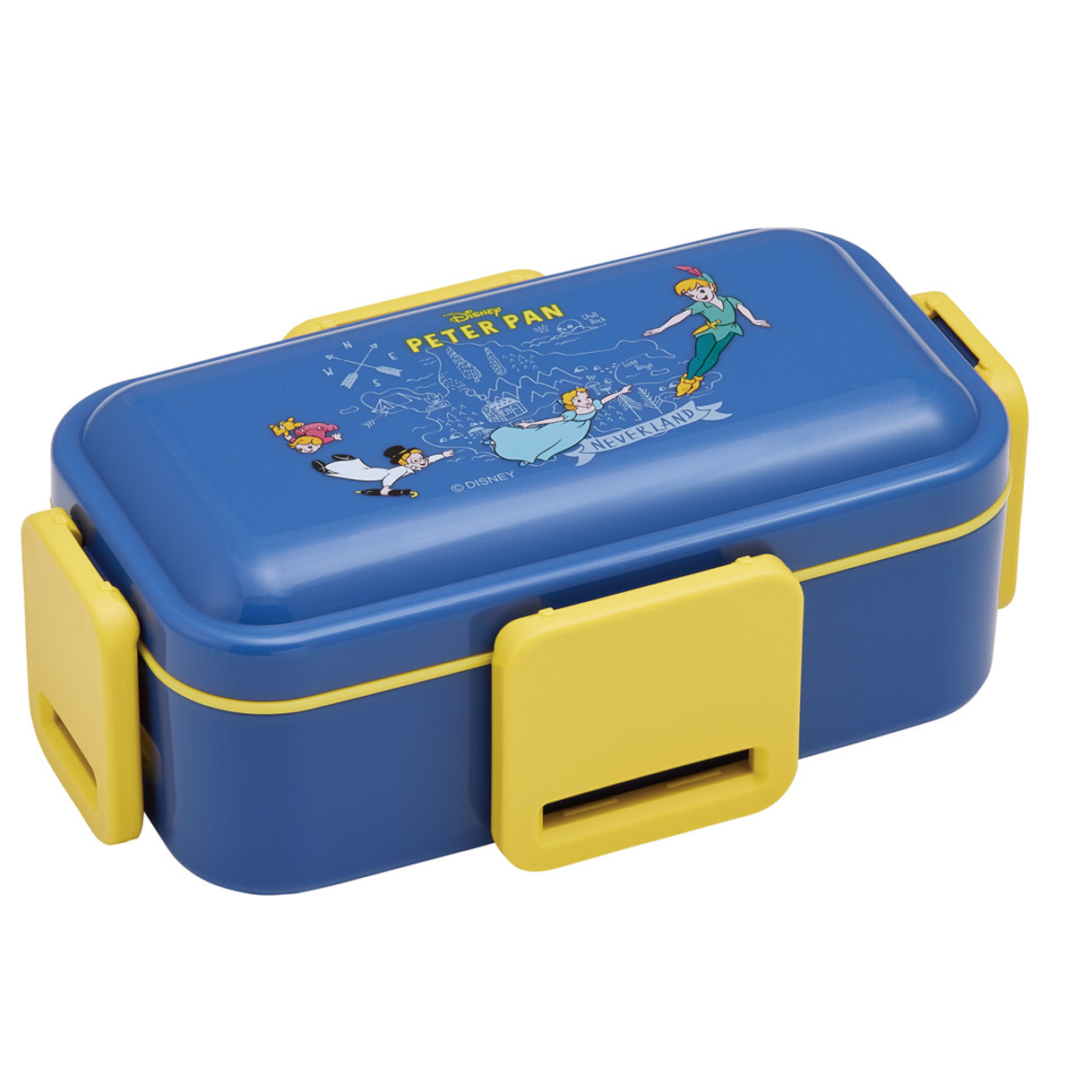スケーター 弁当箱 2段 600ml 抗菌2段ふわっと弁当箱 ピーター・パン