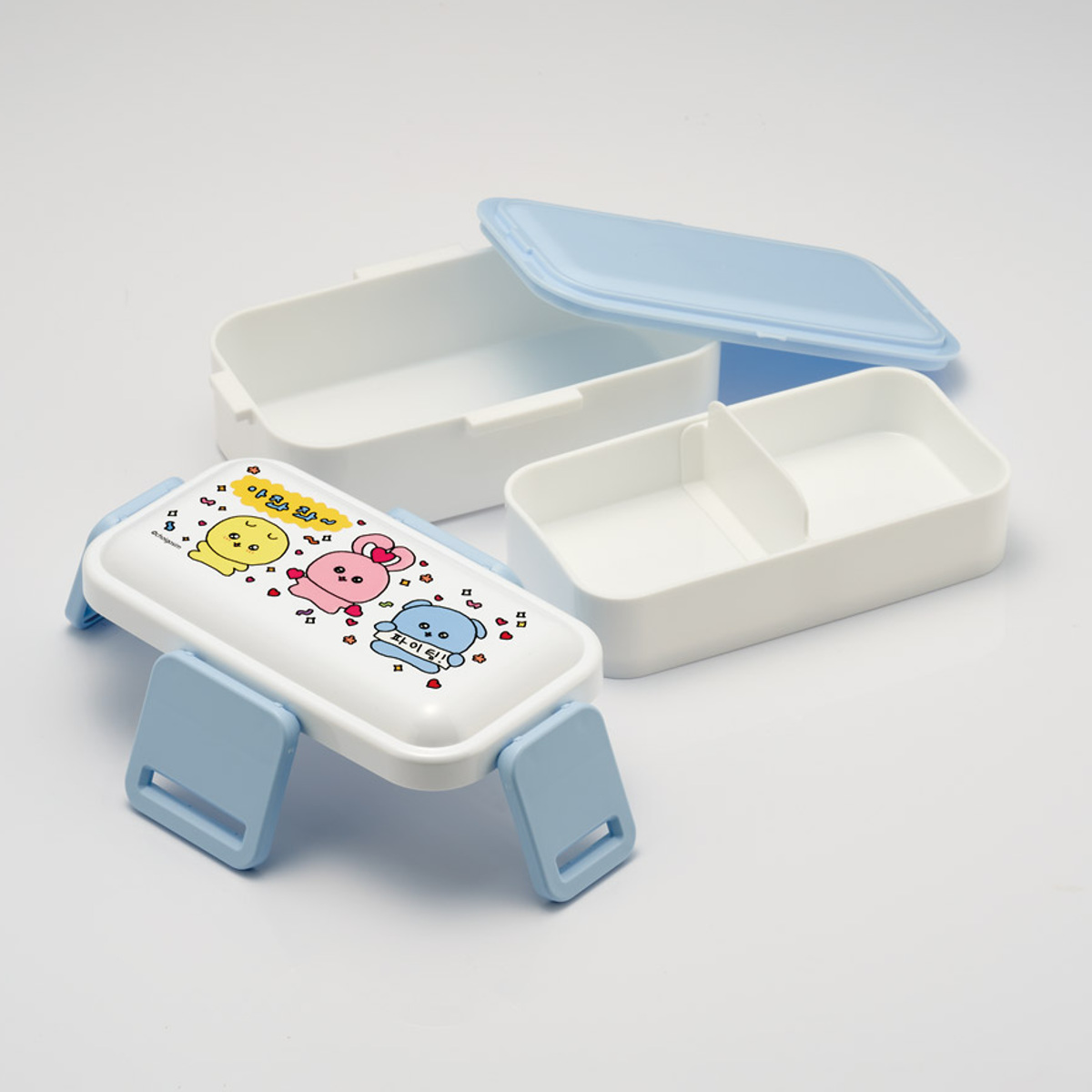 スケーター 弁当箱 2段 600ml 抗菌2段ふわっと弁当箱 チェゴシム