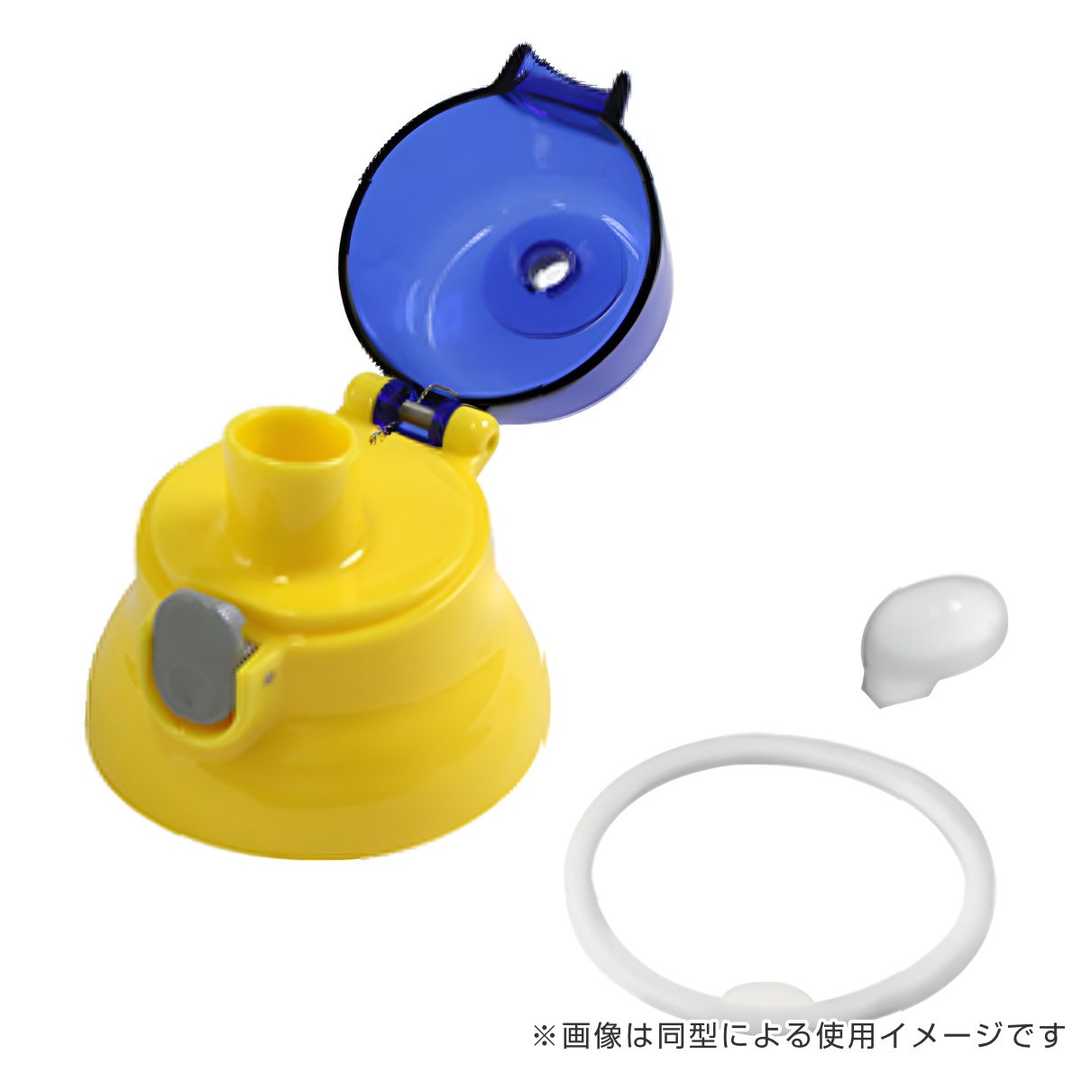 スケーター 水筒 480ml 抗菌直飲プラボトル カラフルピーチ25