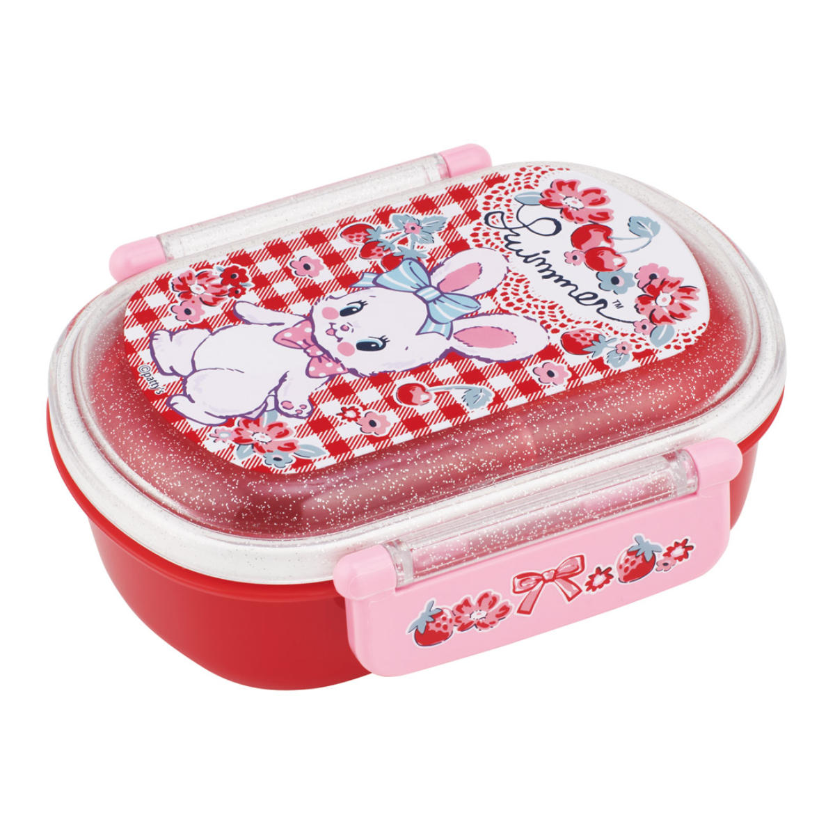 スケーター 弁当箱 1段 360ml 抗菌ふわっとタイトランチ スイマー