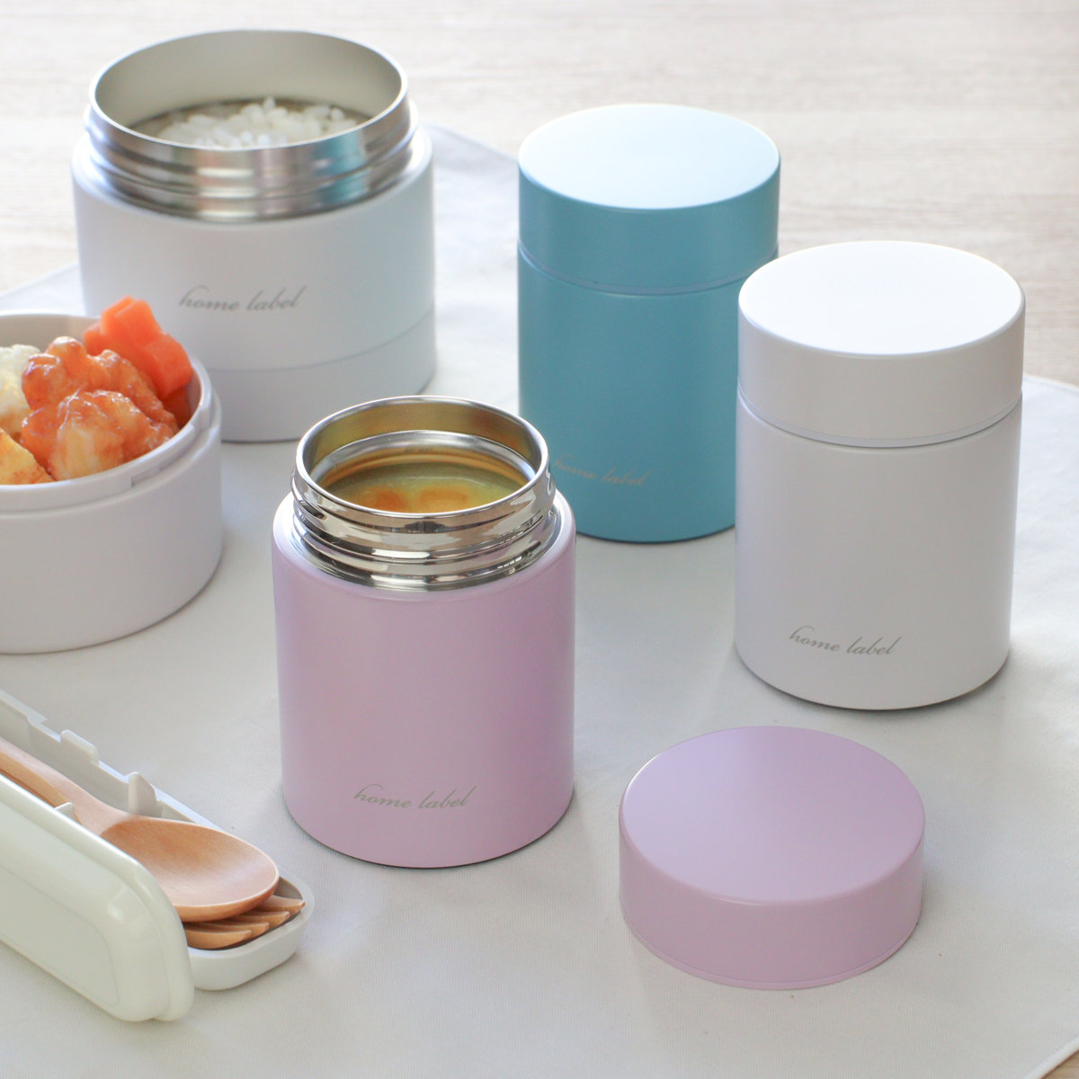 パール金属 スープジャー 165ml ホームレーベル フードマグ 保温