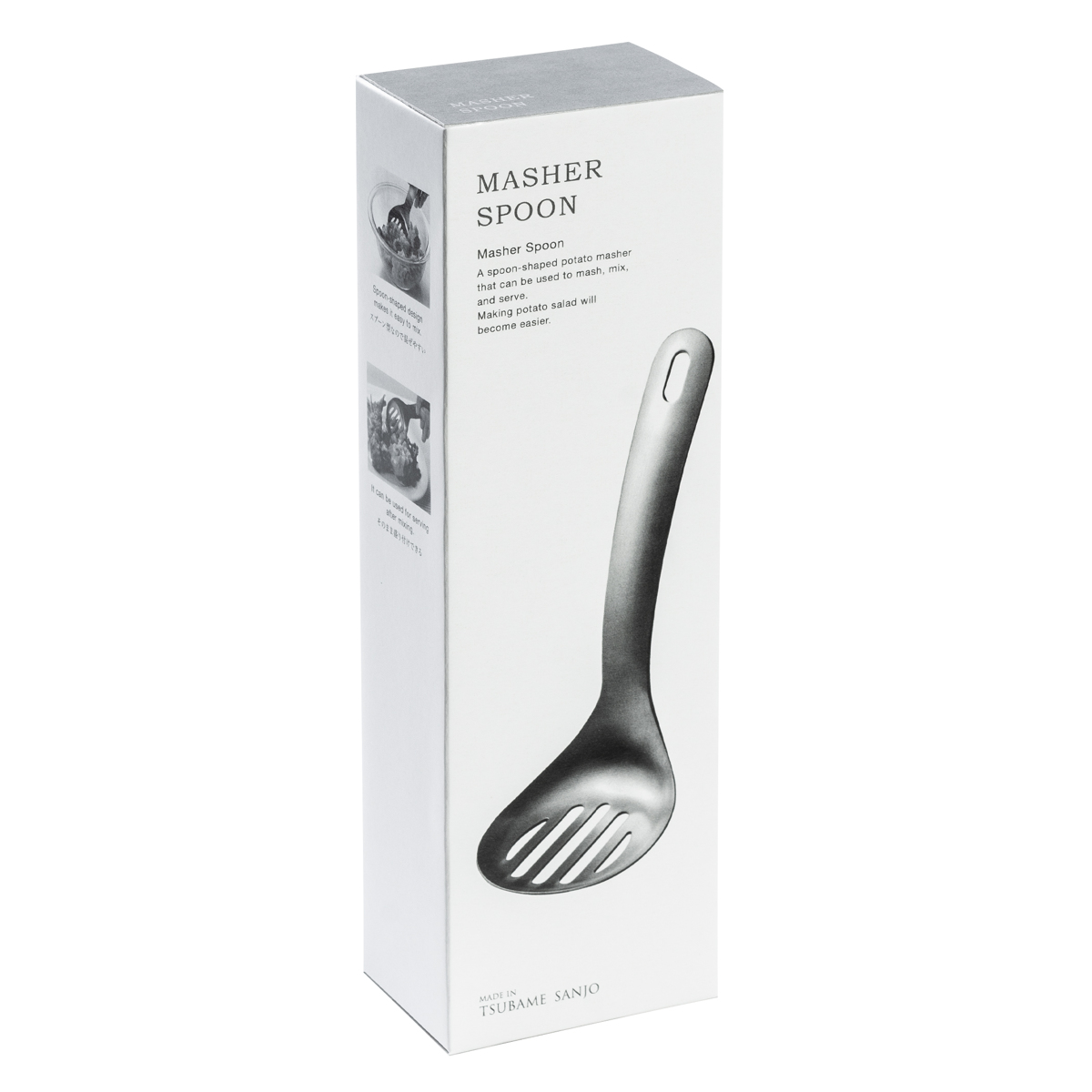 オークス（AUX） マッシャースプーン ステンレス製 食洗機対応 箱入り