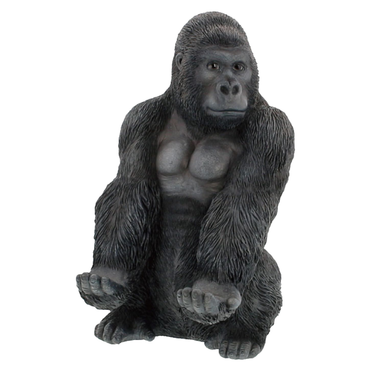 段差ゴリラ 細かな部分までリアルにこだわった ゴリラのスマホスタンド オブジェ