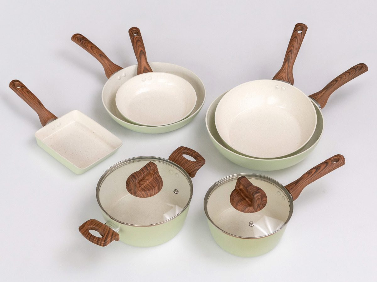 卵焼き器 13×18cm IH対応 セラミーク セラミックコート （ ガス火対応