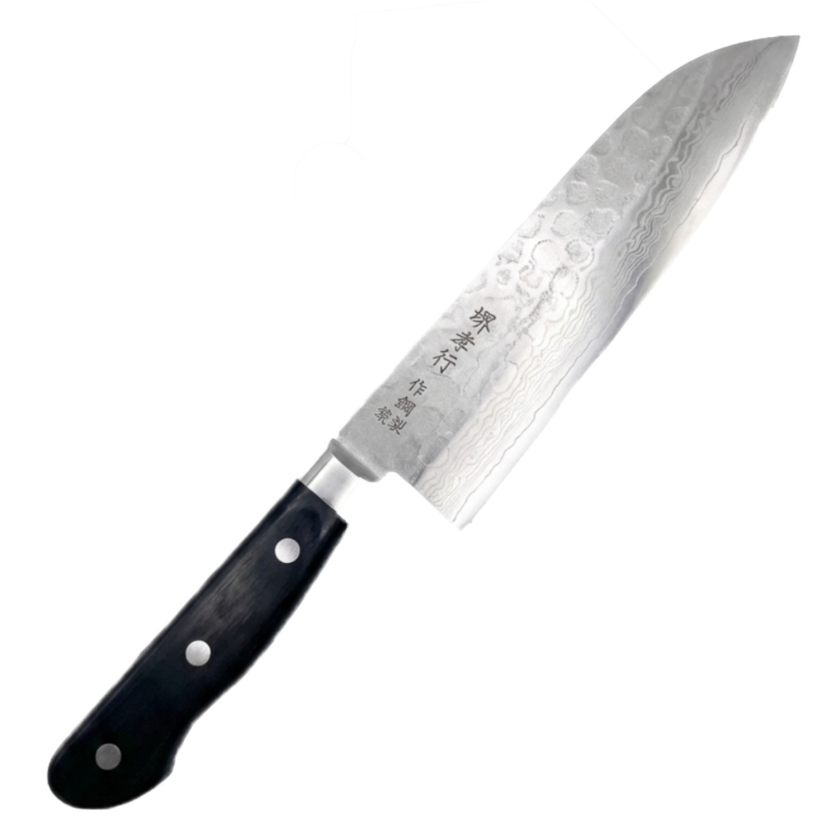 三徳包丁 17.5cm 青鋼鍛造本割込 堺刀司 日本製 （ 包丁 料理包丁 万能