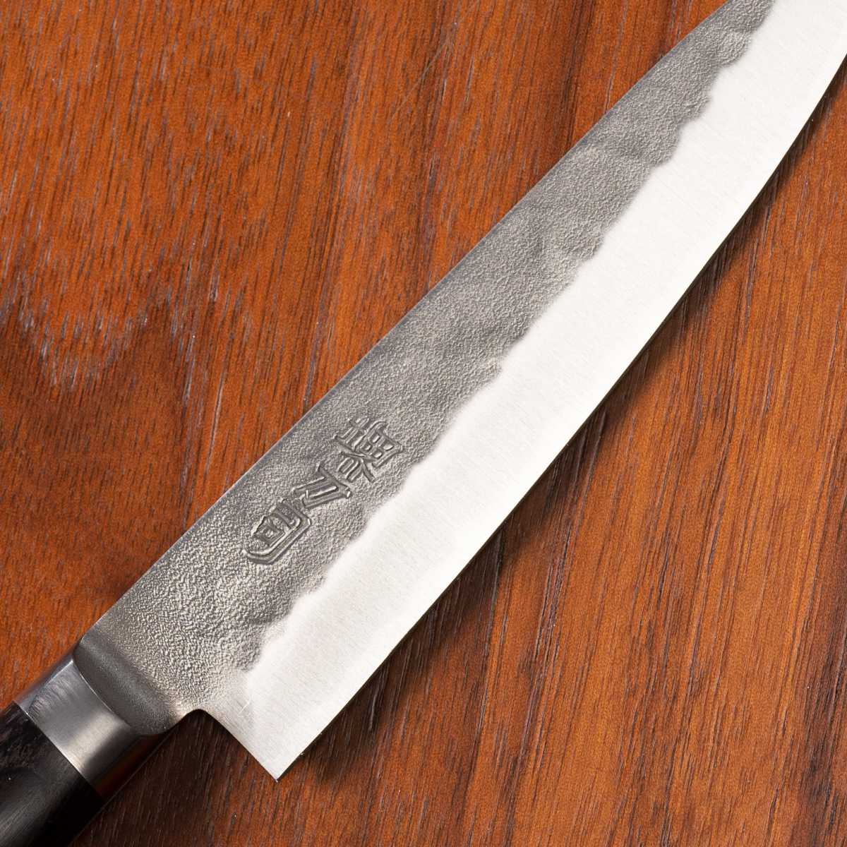 ペティナイフ 12cm 青鋼鍛造本割込 堺刀司 日本製 （ 包丁 果物包丁