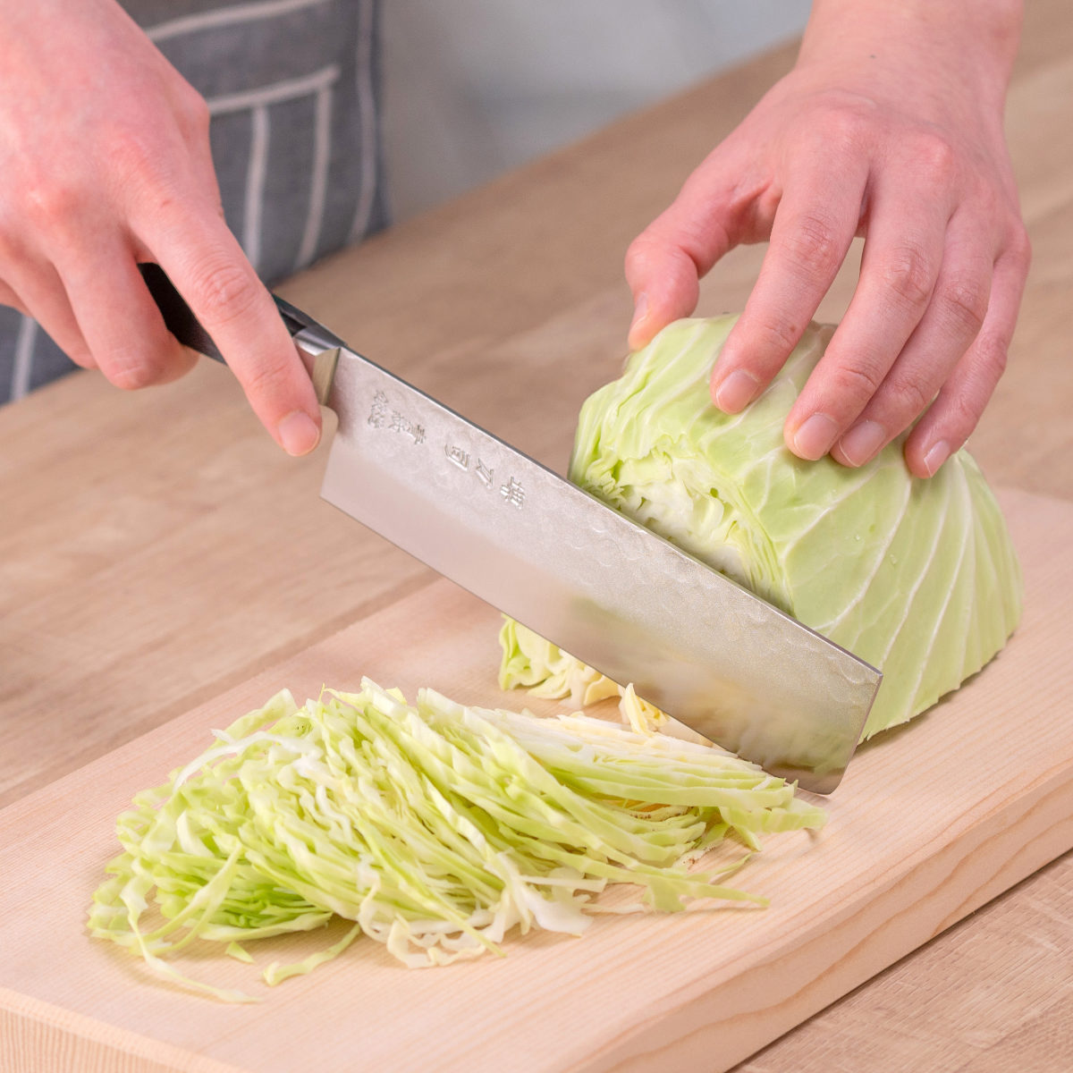 菜切包丁 16cm 青鋼鍛造本割込 堺刀司 日本製 （ 包丁 菜切り包丁 野菜