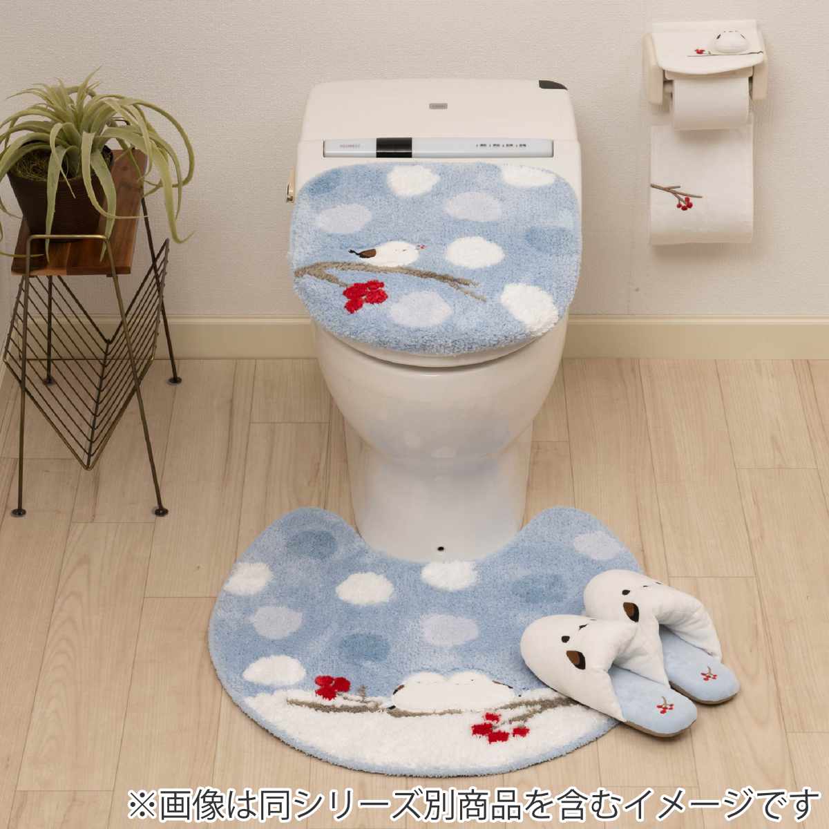 センコー ペーパーホルダーカバー シマエナガちゃん トイレット