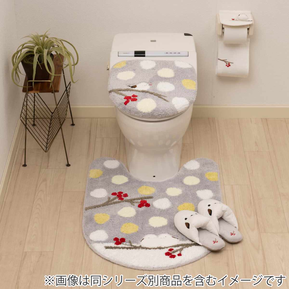センコー ペーパーホルダーカバー シマエナガちゃん トイレット