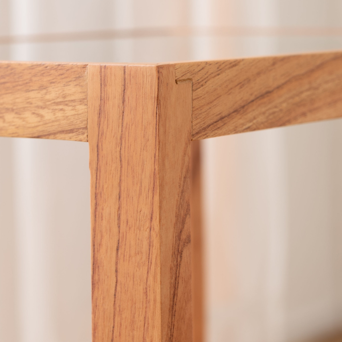 東谷 オープンシェルフ 幅40cm 2段 天然木 ろくろ脚 ラタン 完成品