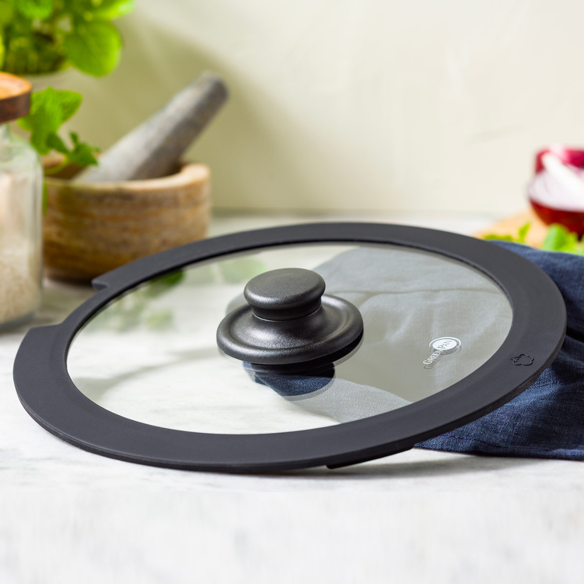 GREEN PAN（グリーンパン） ガラス蓋 26cm クリックシェフ専用